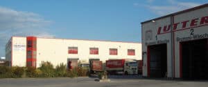 Firmengebäude der Lutter Spedition NRW - Betriebsumzüge - Maschinentransport - Logistik
