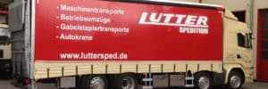 Lutter Spedition NRW - Betriebsumzüge - Maschinentransport - Logistik - Lkw Lutter Spedition