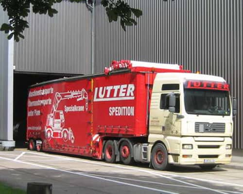 Lutter Spedition NRW - Betriebsumzüge - Maschinentransport - Logistik - nationaler und internationaler Maschinentransport