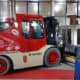 Lutter Spedition NRW - Betriebsumzüge - Maschinentransport - Logistik - Elektrokompaktstapler für schwere Lasten auf engem Raum